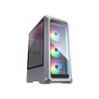 Cougar Archon 2 RGB Brilliant Mid Tower Crystalline Case, Two Side Panel Front and Left Tempered Glass Case With 3 ARGB Fan - White - Image 4