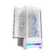 Cougar Air Face Mid Tower Tempered Glass Side Panel Case with 3 RGB Fans - White - Image 8