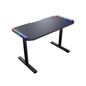 Cougar Deimus 120 Gaming Desk, Convenient USB Extended Connection, Convenient USB Extended Connection, Durable & Sturdy Desktop, Spacious Area for Perfect Gaming & Work - Black | 3M1202WB.0002