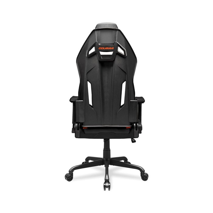 Cougar Hotrod Gaming Chair Premium Breathable PVC Leather With 3D Adjustable Armrest-Black - Image 2