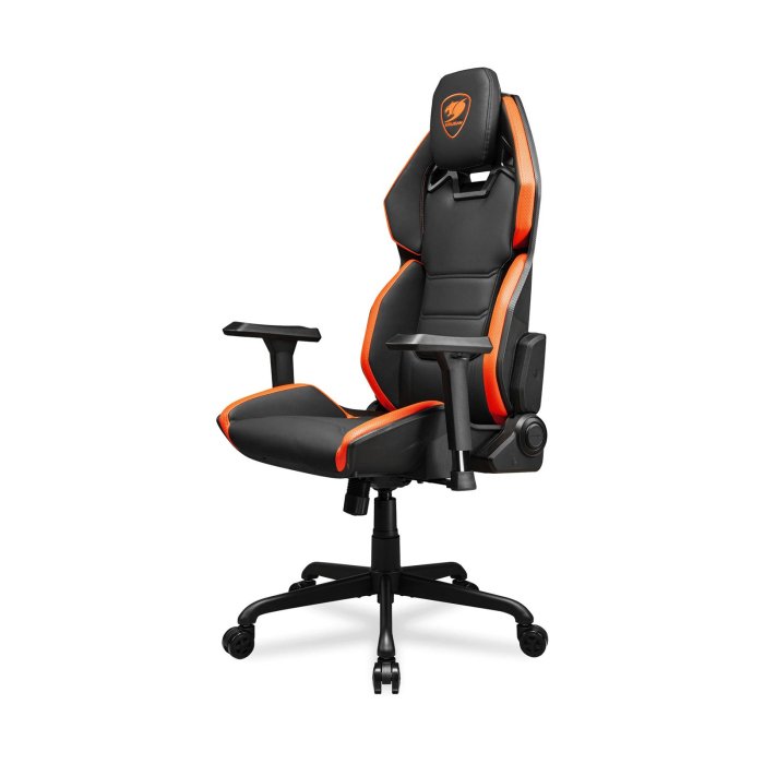 Cougar Hotrod Multi-zone Backrest Anchored Gaming Chair - Black / Orange - Image 3
