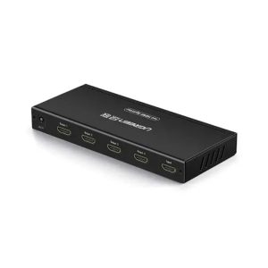UGreen HDMI Splitter 1-In-4 Out With Power Supply Port Stable Transmission Quad-Screen Mirroring HD Image Quality