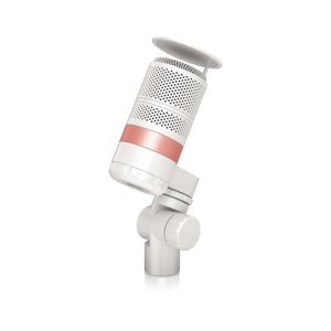 TC Helicon Go XLR Mic-WH Dynamic BroadCast Microphone With Integrated Pop Filter - White