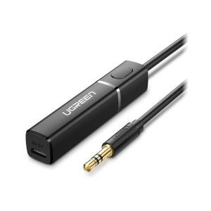 UGreen Bluetooth 5.0 Transmitter with 3.5mm / Toslink Optical Audio Jack - Black
