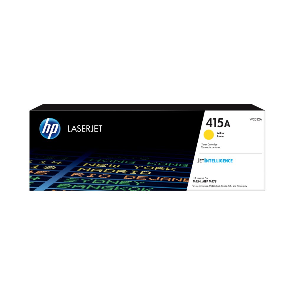 HP 415A Yellow Original LaserJet Toner Cartridge (W2032A)...
