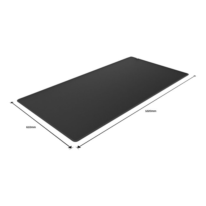 HyperX Pulsefire Mat Gaming Mouse Pad - Cloth (2XL) Durable Surface Highly-Tuned For Precision Non Slip Rubber Base - Image 2