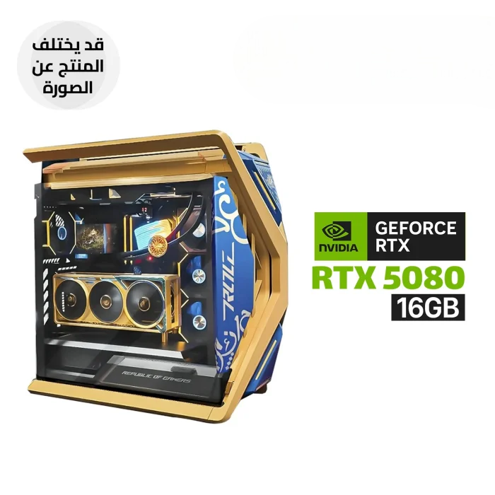 Gaming PC RYZEN 9-9950X3D,Asus ROG STRIX X870-E WIFI 7,64GB D5 RAM,2TB NVMe Gen-5, RTX 5080 16GB VGA, ROG RYUJIN III 360 ARGB Extreme Liquid Cooler,ROG Thor 1200W Platinum III,ROG Hyperion GR701 Case,4x ARGB Fans,Win 11 Pro