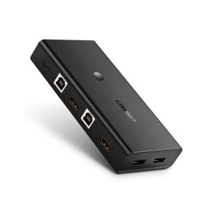 UGREEN HDMI Switch Box 2 In 1 Out KVM Switching