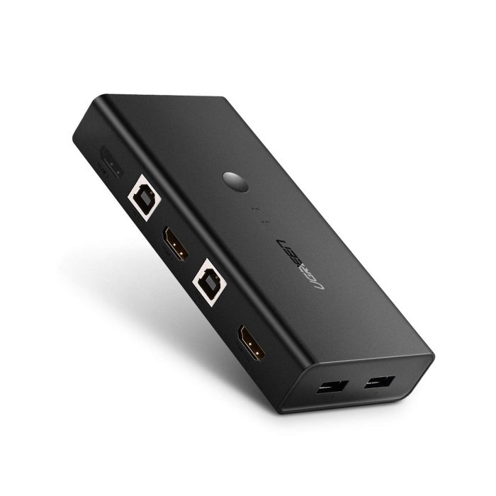 UGREEN HDMI Switch Box 2 In 1 Out KVM Switching