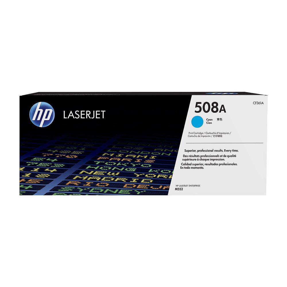 HP 508A Cyan Original LaserJet Toner Cartridge (CF361A)...
