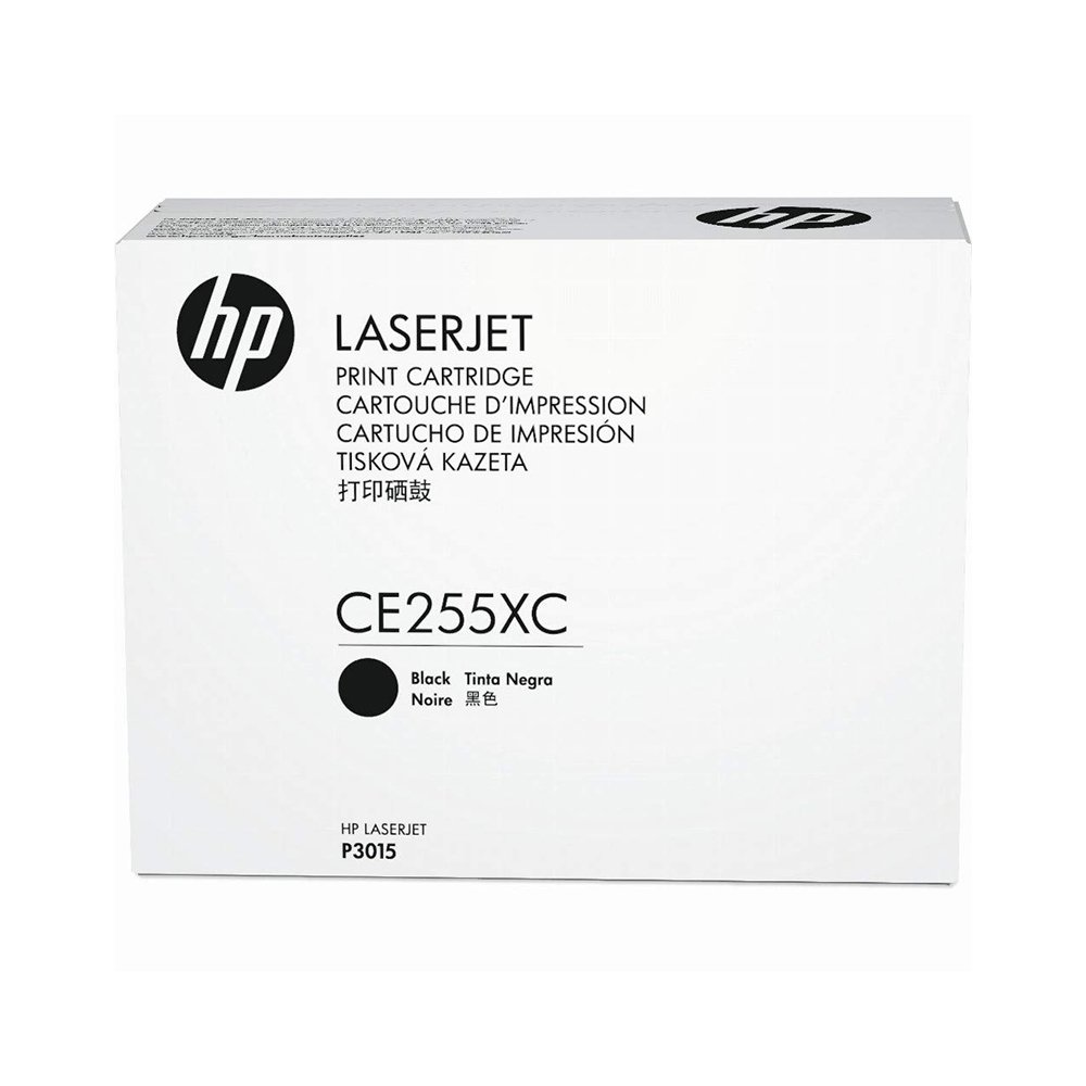 HP 55XC Black Contract Toner Cartridge (CE255XC)...