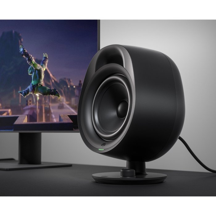 Steelseries Arena 3 Full Range Immersive 2.0 Bluetooth/Wired (3.5mm ) Spatial Audio Gaming Speaker System For PC & Bluetooth Enabled Smart Devices - Image 2