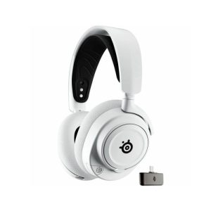 SteelSeries Arctis Nova 7X Wireless/Bluetooth Gaming Headset For PC,Xbox,PlayStation Switch & Mobile - White