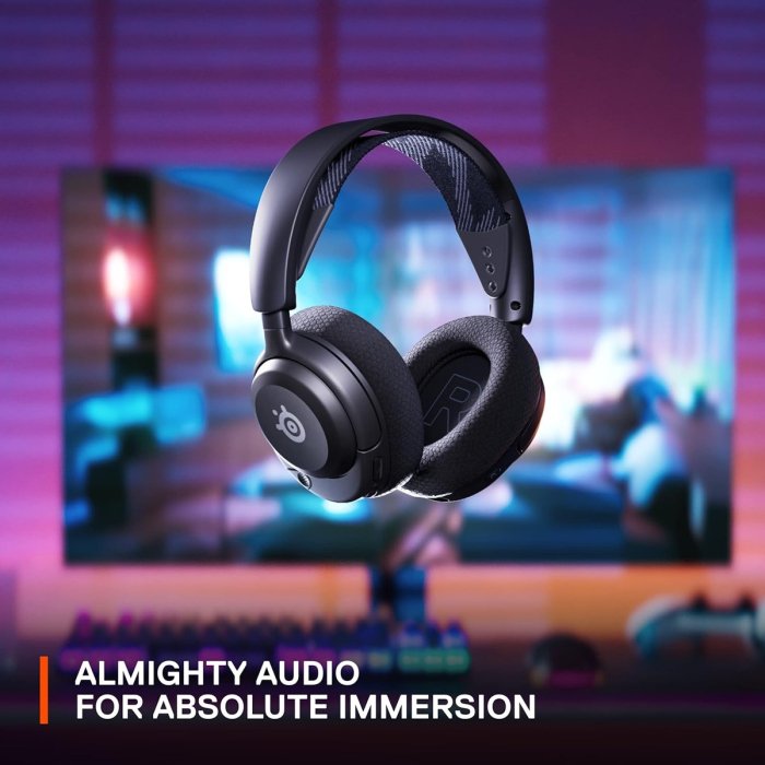 SteelSeries New Arctis Nova 4 Wireless Multi-Platform For PC PS5/4 - Black - Image 2