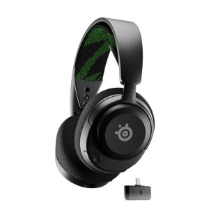SteelSeries Arctis Nova 4X Wireless Gaming Headset Retractable, Multi-Platform USB-C For PC, PlayStation, Switch & Mobile Devices - Black