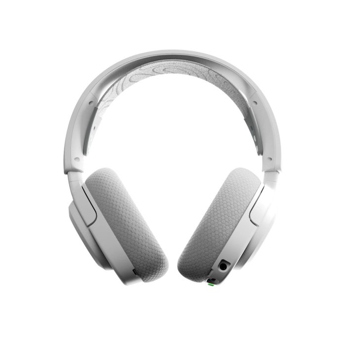 SteelSeries Arctis Nova 3P Wirelees/Bluetooth Gaming Headset Upto 40Hr Battery Life For PlayStation, Multi- Platform - White - Image 2