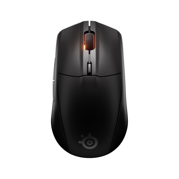 SteelSeries Rival 3 Wireless/Bluetooth Gaming Mouse TrueMove Air Sensor 18,000 DPI, 6 Programmable Buttons, 200Hr Battery Life For PC,PS5, Xbox X|S - Black