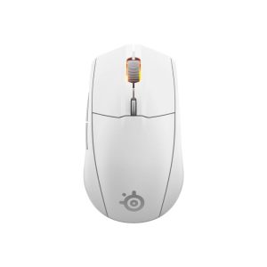 SteelSeries Rival 3 Wireless/Bluetooth Gaming Mouse True Move Air Sensor 18,000 DPI, 6 Programmable Buttons, 200Hr Battery Life For PC,PS5, Xbox X|S â€“ White