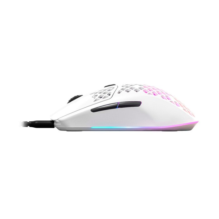 SteelSeries Aerox 3 Ultra Lightweight Wired Gaming Mouse - White - Image 2