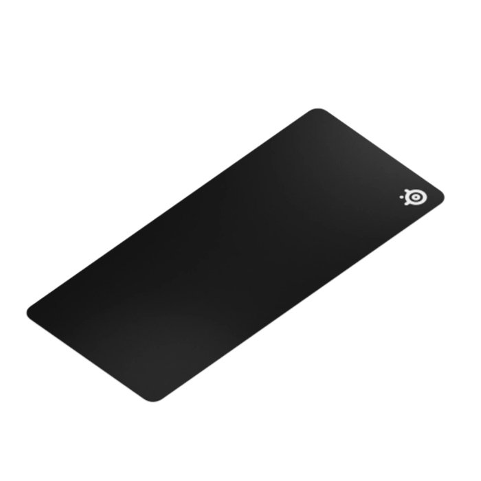 SteelSeries QCK Series Micro-Woven Cloth Durable, Non-Slip Rubber, Optical And Laser High & Low DPI (XXL) - Black