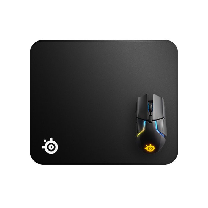 Steelseries QcK Edge Cloth Medium (320x270x2mm) Mousepad with Stitched Edges For Extended Durability,Micro-Woven Cloth For Maximum Control,Durable and Washable Optimized For Gaming Sensors - Image 3