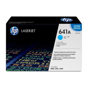 HP 641A Cyan Original LaserJet Toner Cartridge (C9721A)...