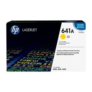 HP 641A Yellow Original LaserJet Toner Cartridge (C9722A)...