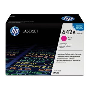 HP 642A Magenta Original LaserJet Toner Cartridge (CB403A)...