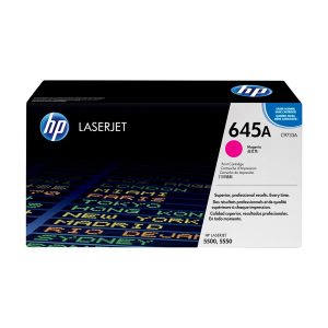 HP 645A Magenta Original LaserJet Toner Cartridge (C9733A)...