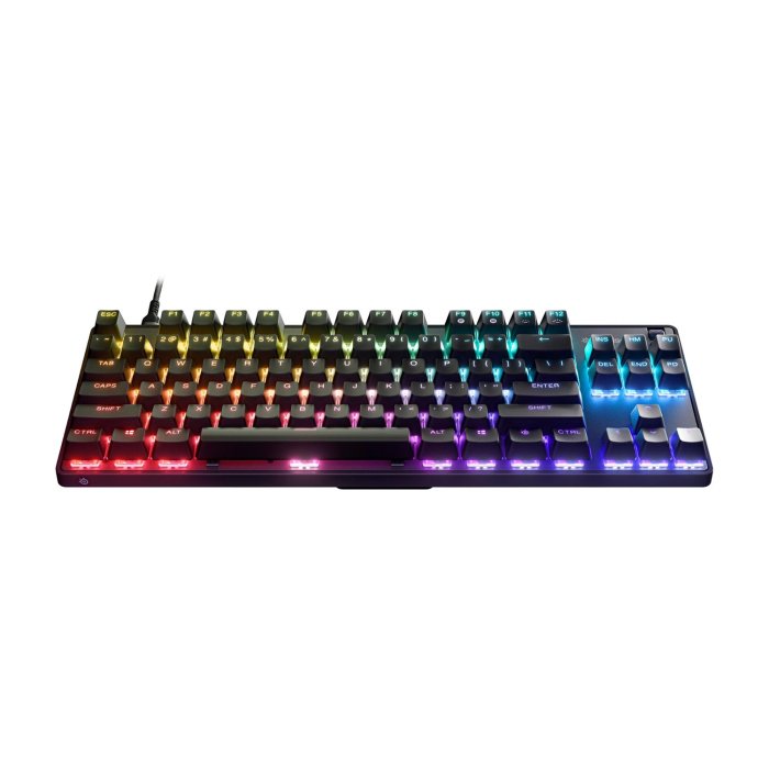 SteelSeries Apex 9 TKL Mechanical Wired Gaming Keyboard, OptiPoint Swappable Optical Linear Red Switches, Aircraft Grade Aluminum Alloy, For PC/PS5 & Xbox - Image 3