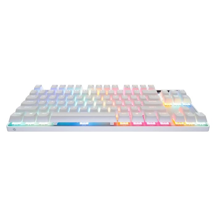 SteelSeries Apex Pro TKL Gen 3 Adjustable Switches With Rapid Trigger + Rapid Tap - White - Image 3