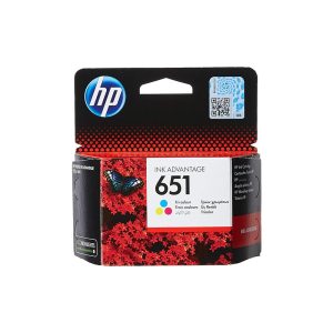 HP 651 Tri-color Original Ink Advantage Cartridge (C2P11AE)...