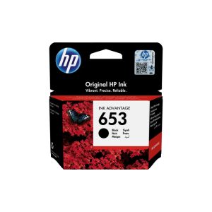 HP 653 Black Original Ink Advantage Cartridge (3YM75AE)...