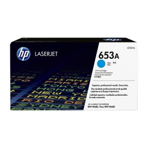 HP 653A Cyan Original LaserJet Toner Cartridge (CF321A)...