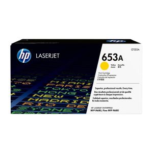 HP 653A Yellow Original LaserJet Toner Cartridge (CF322A)...