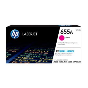 HP 655A Magenta Original LaserJet Toner Cartridge (CF453A)...