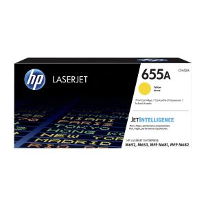 HP 655A Yellow Original LaserJet Toner Cartridge (CF452A)...