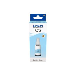 Epson T673 Light Cyan Ink Bottle...