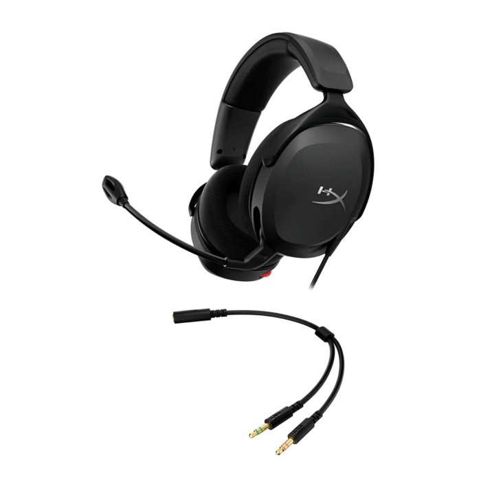 HyperX I Cloud Stinger 2 Core Wired Gaming Headset Immersive DTS:X Headphone Spatial Audio For PC - Black - Image 2