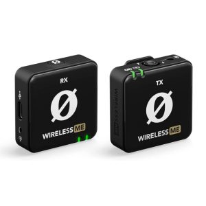 Rode Wireless ME Microphone Great Audio Every Time 2-Way Interview Free Rode Vedio & Audio Apps Work With Cameras & Smartphones