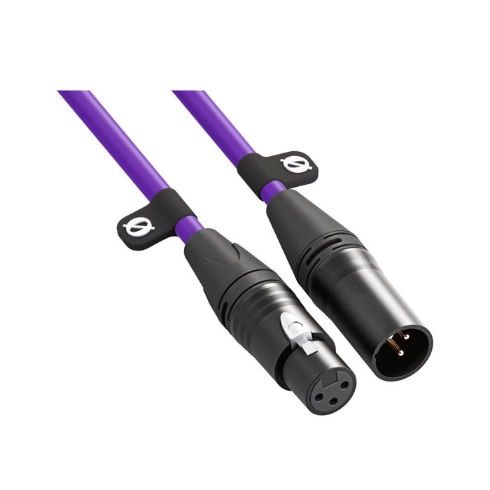 Rode XLR-3 Premium XLR Cable 3M - Purple - Image 3