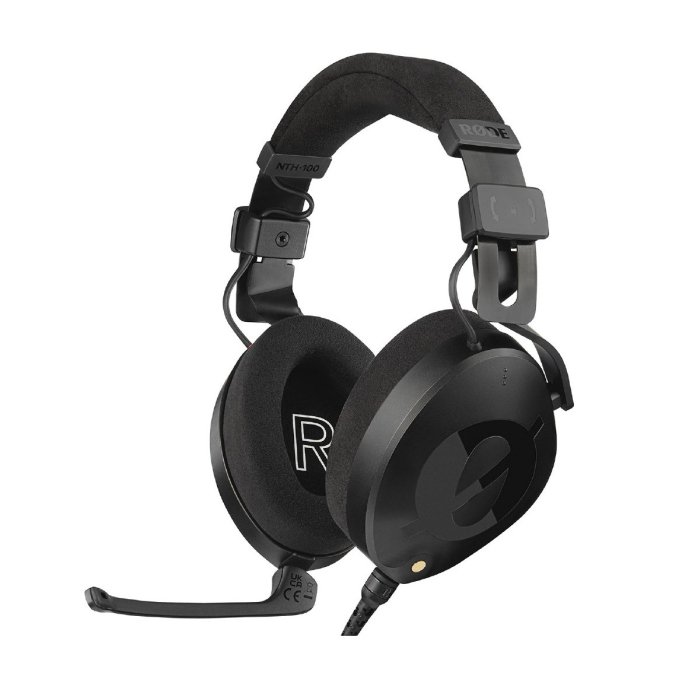 Rode NTH-100M Professional Over-Ear Headset, Highly Detailed Audio Capture And Monitoring, Cooltech Ear Cushions, Fitlok HeadBand - Image 2