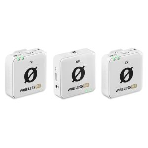Rode Wireless Me Great Audio Every Time Dual Set 1x Reciver & 2x Transmitter 3-Ways Interview Works With Cameas & Smartphone