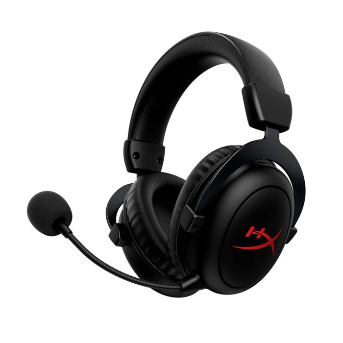 HyperX Cloud II Core Wireless - Gaming Headset for PC - Black - Image 3