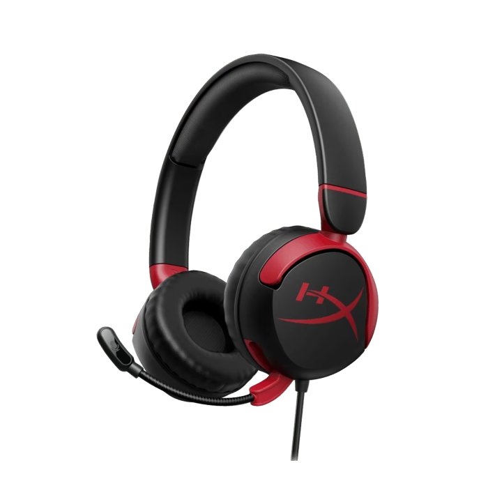 HyperX Cloud Mini Wired, 85DB Volume Limit For Younger Gamers, Immersive Audio For PC, Chormebook, Playstation, Xbox & Mobile