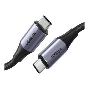 UGreen USB-C 3.1 M/M Gen2 5A Cable With Braided 1m - Black