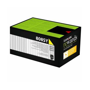 Lexmark 808SY Yellow (80C8SY0) Toner Cartridge...