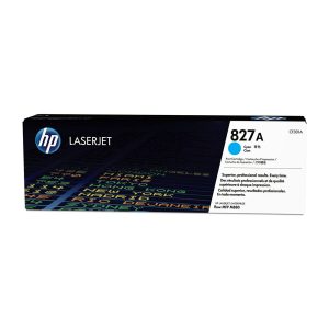 HP 827A Cyan Original LaserJet Toner Cartridge (CF301A)...