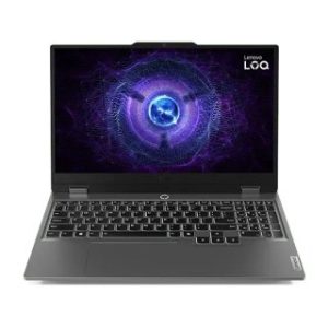 Lenovo Loq 15IRX9 Gaming Laptop, Intel Core i5-13450HX Processor, 16GB DDR5 RAM, 512GB NVMe SSD, RTX 3050 6GB VGA, 15.6" FHD IPS 144Hz Display, White Backlit Keyboard, Windows 11 Pro (License), Luna Grey | 83DV0073PS