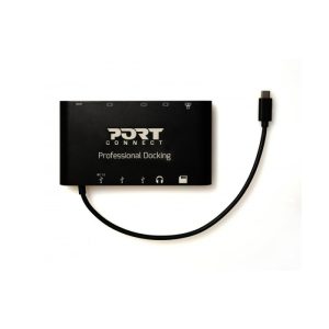 Port Designs TYPE C TRAVEL 1 X 4K ++ Docking Station For Type C 3.1 Gen2